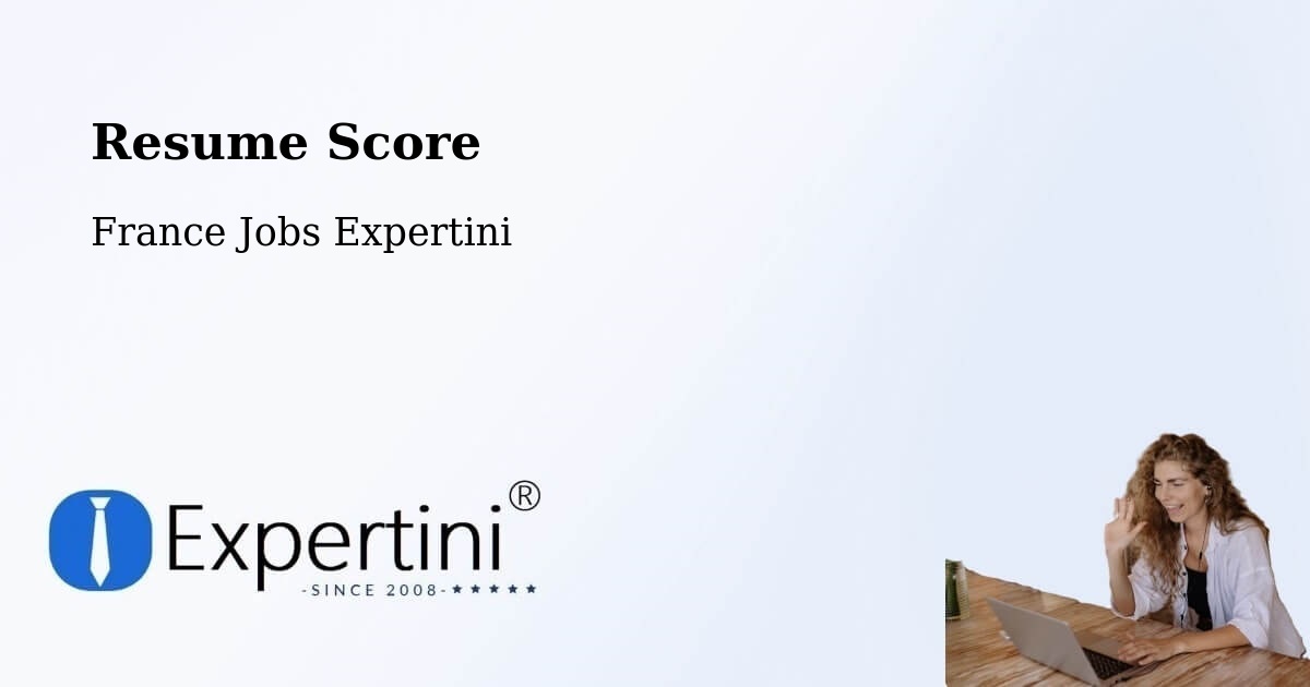 Resume Score & Job Description Match Tool – Tilques - France Jobs Expertini